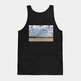 Ferry on the Chindwin 1 Tank Top